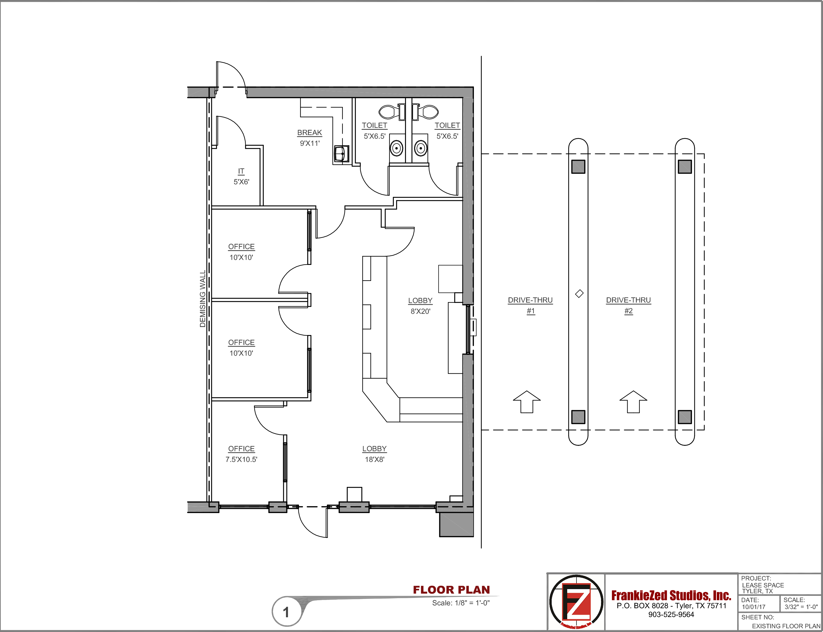 Commercial As Built Office Space Floor Plans FrankieZed Studios Inc 